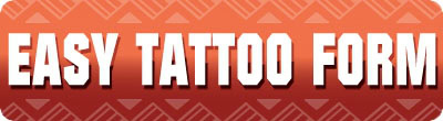 easy tattoo form button