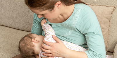 Mother Breastfeeding Baby