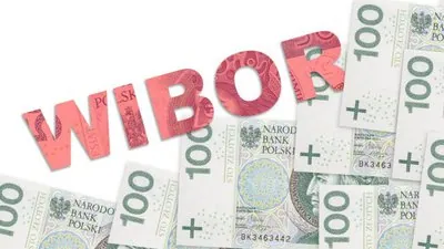 banknoty, napis WIBOR
