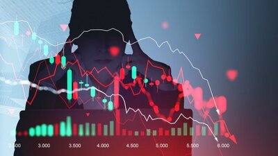 wirtualny ekran, wektory w dół, zarys postaci