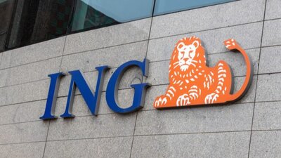logo ING na budynku