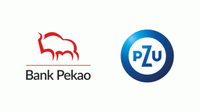 Bank Pekao, PZU logo