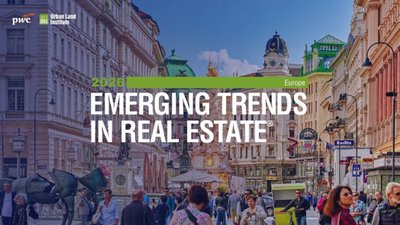 raport Emerging Trends in Real Estate® Europe 2026 opracowany przez PwC i Urban Land Institute (ULI)