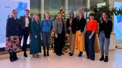 Prezentacja programu rozwojowego „Kobiety w Finansach” w Rotundzie PKO BP. Źródło: ZBP