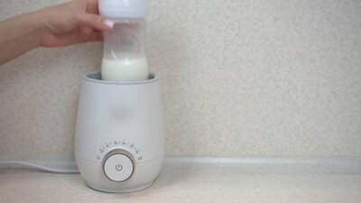 bottle warmer with bottle