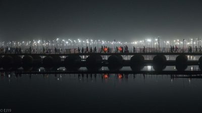Reisefotografie - Bildbesprechung: Eberhard Jobst "Brücken über den Ganges"