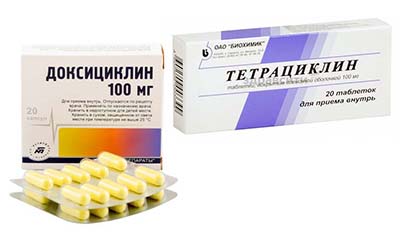 Разница между Доксициклином и Тетрациклином