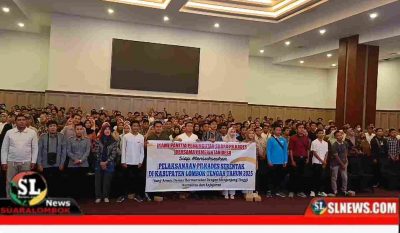 PPS dan KPPS Pilkades Serentak 2025 di Lombok Tengah Gelar Deklarasi Damai