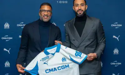 alt= Habib Beye nouvel entraîneur OM