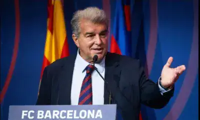 alt= Le Barça entre en campagne Laporta démissionne