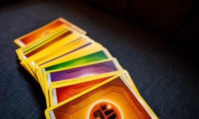 a stack of pokemon cards