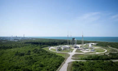 NASA astronauts inside the Boeing Starliner spacecraft during the Crew Flight Test