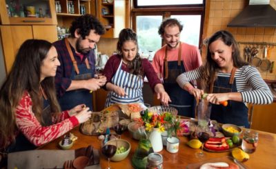 Learn about Chilean cuisine under the watchful eye of a local chef - then get stuck in, with a glass of wine of course!
