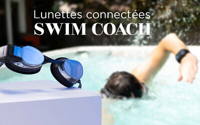 Lunettes Swim Coach : votre coach de nage connecté en temps réel