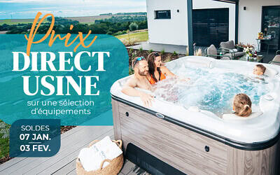 Prix Direct Usine sur une sélection de spas, spas de nage, saunas et hammams