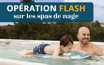 Offre Flash spas de nage : jusqu’à 6 000 € d’options offertes