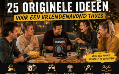 25 Originele ideeën voor een vriendenavond thuis