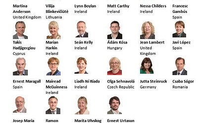 MEPs supporting Deafblindness