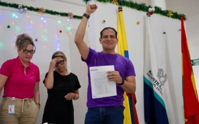 El ingeniero David Reyes Castro oficializa su candidatura al Senado para el periodo 2026–2030 por el partido Oxígeno en Barranquilla