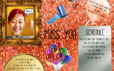 How My Tween Daughter Hosts the Most Amazing Weekly ZOOM Parties To Help Cure Coronavirus Social Distancing Blues