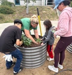 William H. Frazier Elementary Launches Community Garden During Spring Break