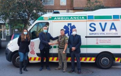Donación ambulancia a Ucrania