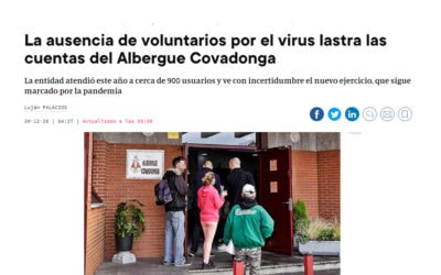 DONACIÓN DE DAF AL ALBERGUE COVADONGA