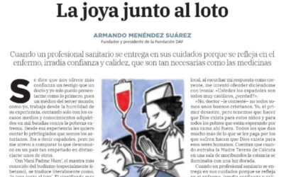 «LA JOYA JUNTO AL LOTO» por Armando Menéndez