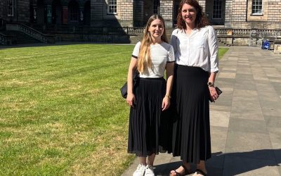 Mojca Plesničar and Lora Briški at the international workshop Democratic backsliding and penal policy in Europe