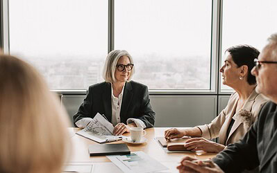 Confident Executive