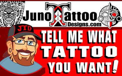 custom tattoos on web