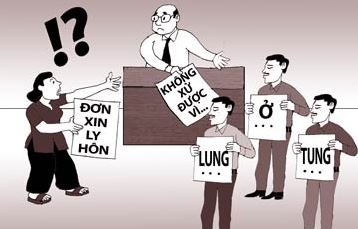 Thủ tục giải quyết ly hôn đối với vợ hoặc chồng thường xuyên thay đổi nơi cư trú
