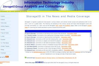 StorageIO in the news at www.storageio.com/news.html