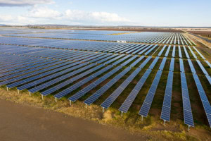 a solar farm