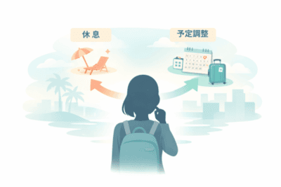 海外旅行中に生理が来たらどうする？