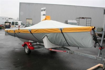 TAUD OPEN 5.70 DESSUS - DYED POLYESTER ENDUIT PU