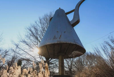 Mickey Coffee Pot Historical Marker