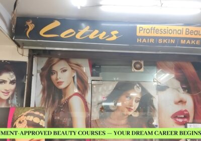 Lotus Professional Salon Una | Sowa Certified Beauty Parlour Front View