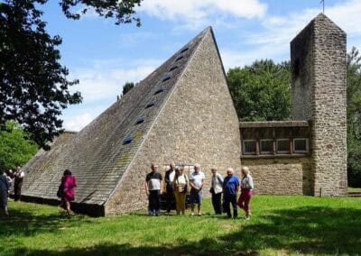 SAMEDI 14 JUIN 2025 CHAPELLE NOTRE DAME DE LA ROUTE BRECH ET CHAPELLE SAINT QUIRIN BRECH. EGLISE CHARLES DE BLOIS AURAY