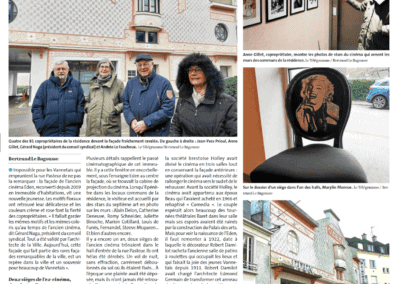 L&rsquo;ANCIEN CINEMA EDEN RETROUVE SA SPLENDEUR ART DECO LE TELEGRAMME DU MERCREDI 14 JANVIER 2026