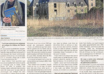 SORTIE BULLETIN 50 2025 ET ANNONCE ASSEMBLEE GENERALE OUEST FRANCE