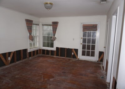 Water damage project
