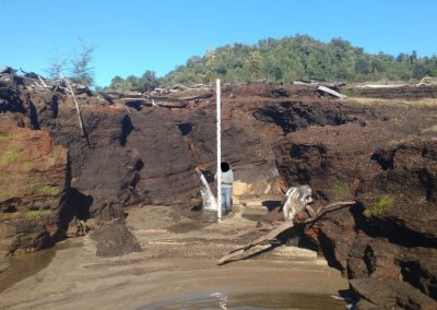 Grietas en el lago Chapo, Desastre ecológico en Puerto Montt