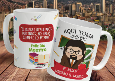 Mugs dia del maestro