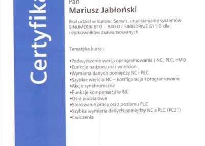 Referencje SINUMERIK 2