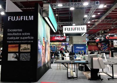Diseño de stands Fujifilm