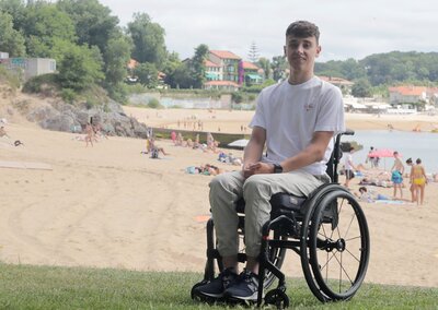 Álex Manrique, lesionado medular e ‘influencer’: “El accidente me hizo darme cuenta de que vivir es hoy”