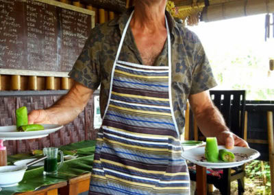 Mandara cours de cuisine éco-tourisme indonésie