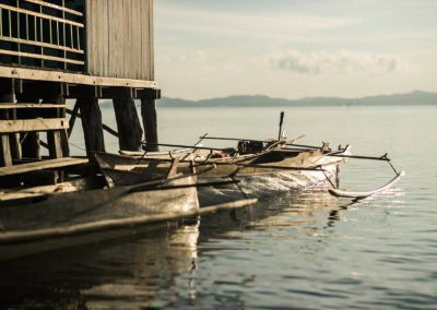 Mandara bajo barque éco-tourisme