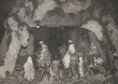 El portal de Belén en 1978.